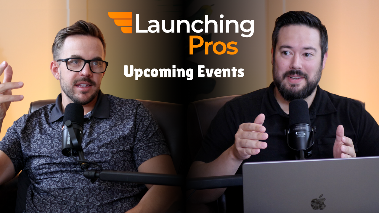 Launching Pros team for upcoming events